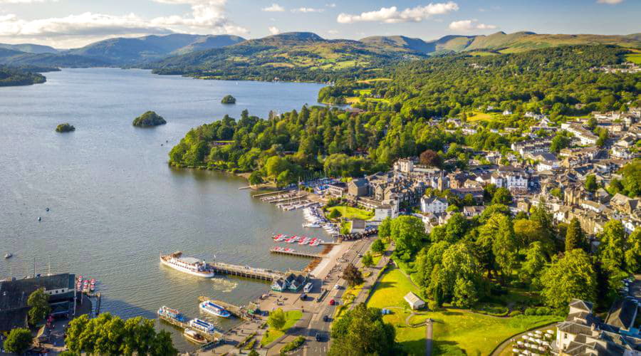 Wat zijn de populairste voertuigkeuzes in Bowness-on-Windermere?